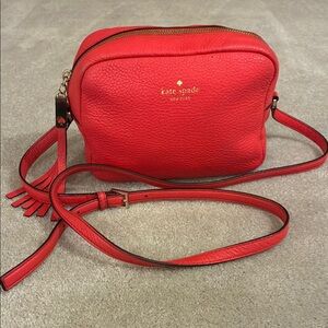 Kate Spade Vibrant Red Crossbody Bag